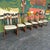 Brown Century Burl & Smoked Glass Dining Set For Sale - Image 8 of 17