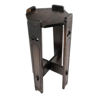 Arts and Crafts Side Table/ Stand For Sale