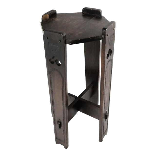 Arts and Crafts Side Table/ Stand For Sale