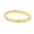 1990s Vintage Orj Ruby and Diamond Flexible Bracelet in 14k Yellow Gold For Sale - Image 5 of 13