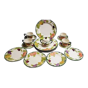 Vintage Franciscan Fresh Fruit Dinnerware - Service for 4