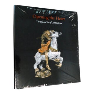 Gib Singleton Book "Opening the Heart" New Plastic Wrap Hardcover For Sale