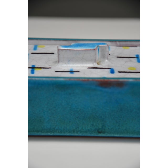 Bauhaus Ceramic Zuckerdose Box by Uffrecht & Co., Neuhaldensleben, 1930 For Sale - Image 11 of 14