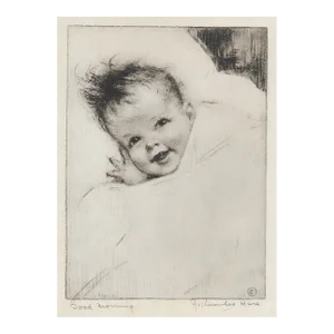 John Knowles Hare Good Morning Portrait Print