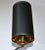 Rene Mathieu Swing Arm Brass & Ebonized Steel Sconce France Mid-Century Modern For Sale - Image 9 of 13