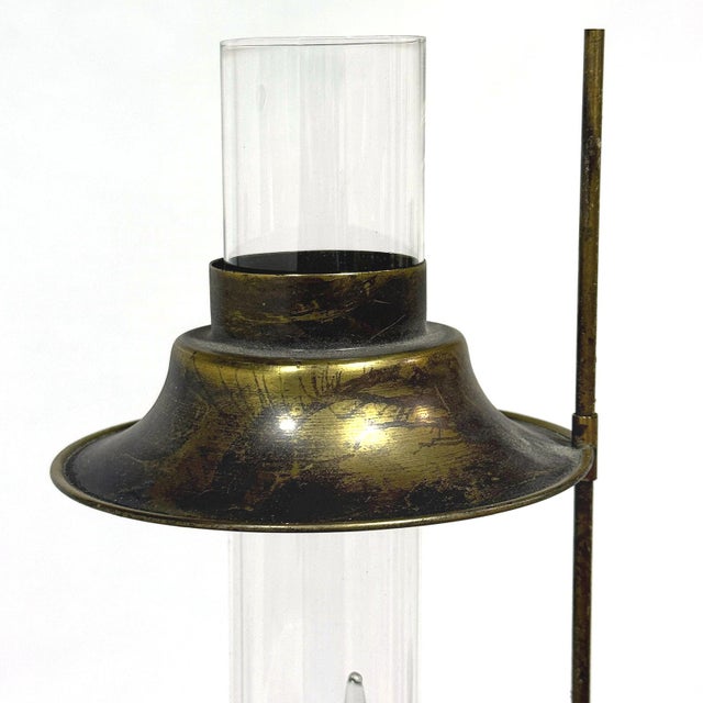Metal Vintage Arts and Crafts Mission Style Chandelier For Sale - Image 7 of 11