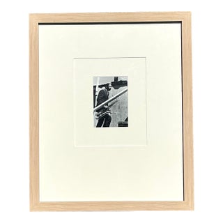 Vintage MCM Original Tour a Photograph of John Coltrane For Sale