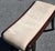 English Kerry Joyce for Dessin Fournir Regency Style Mahogany Scroll-End Upholstered Bench For Sale - Image 3 of 8