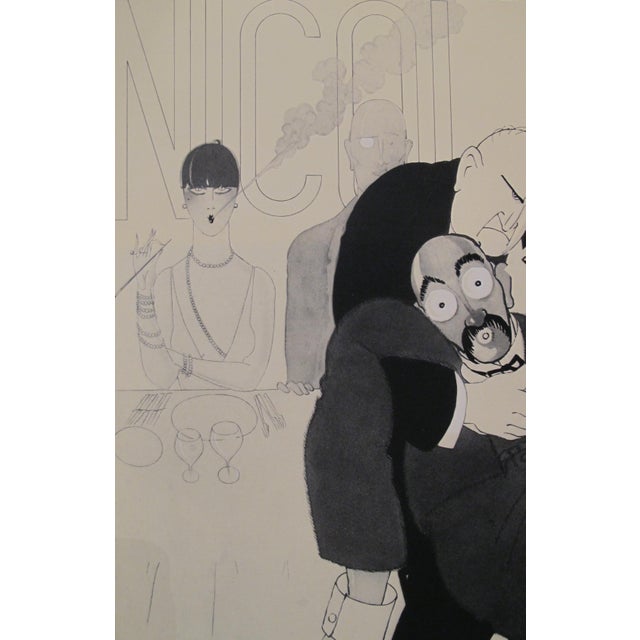 Art Deco 1930s Paul Iribe "Elle M'a Commandé Un Cocktail" Original French Art Deco Print For Sale - Image 3 of 5
