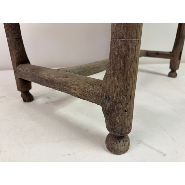 Bleached Oak Table, 1700s For Sale - Image 6 of 18
