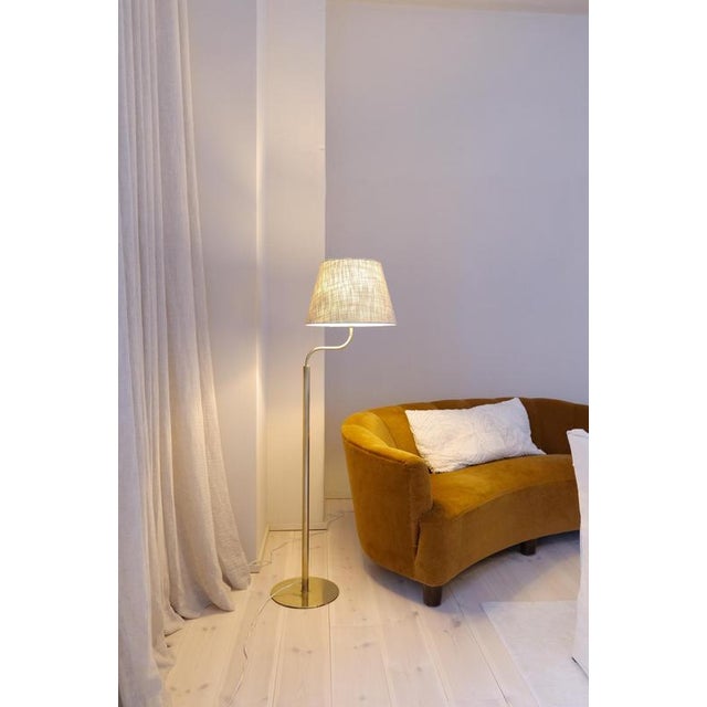 Mid-Century Modern Sculptural Brass Floor Lamps from Luxus, Sweden, 1970s For Sale - Image 8 of 14