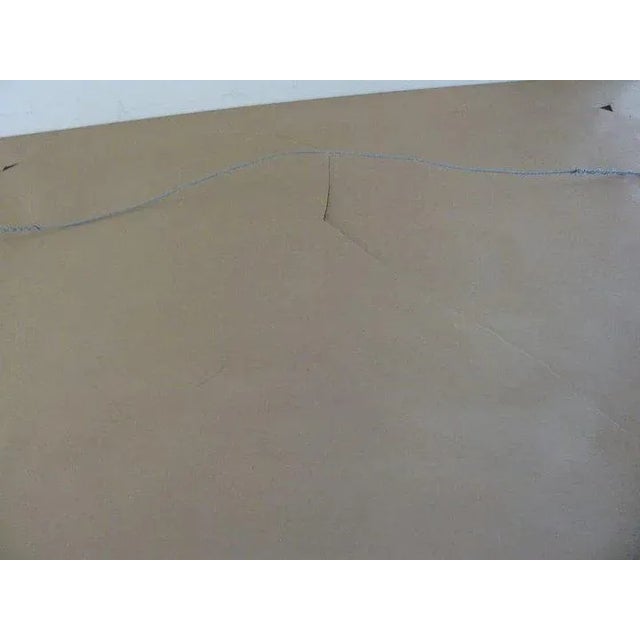 1975 "Winter Snow" Folk Art Style Oil on Canvas Painting by Slobodan Kesic, Framed For Sale In Denver - Image 6 of 9