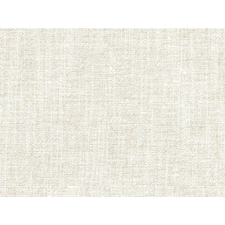 Greta Left-Facing Sectional, Cream Linen Swatch For Sale