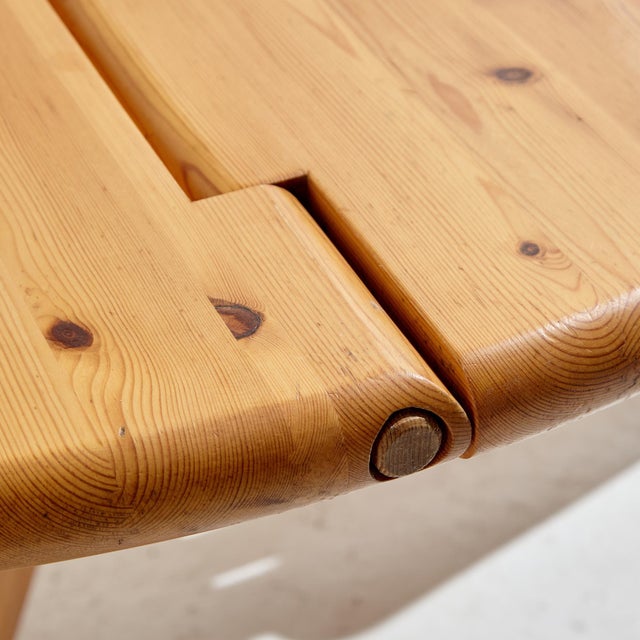 Pinewood Dining Set by Rainer Daumiller for Hanex, 1980s, Set of 7 For Sale - Image 18 of 18