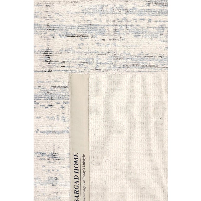 2020s Pasargad Home Modern Silver Area Rug- 6' 0" X 9' 0" For Sale - Image 5 of 7