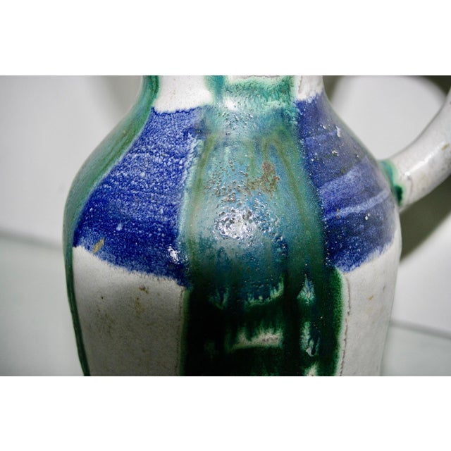 Ceramic Ceramic Pitcher from Naumowitch & Gourou Le Grand Chene, 1950 For Sale - Image 7 of 11
