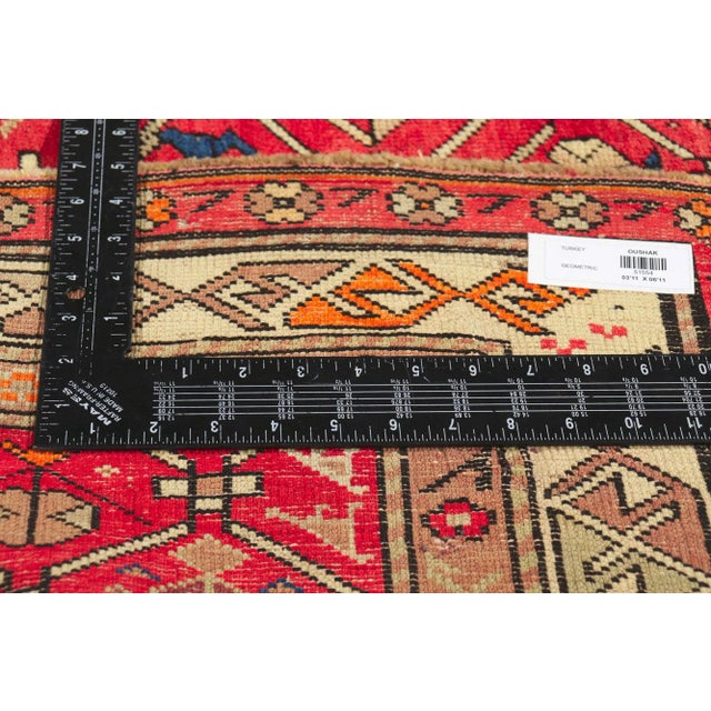 Mid 20th Century Vintage Turkish Tribal Oushak Rug, 03'11 X 06'11 For Sale In Dallas - Image 6 of 10
