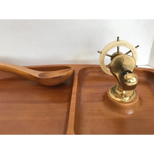 Mid-Century Modern 1940s Vintage Wheel Nutcracker For Sale - Image 3 of 4