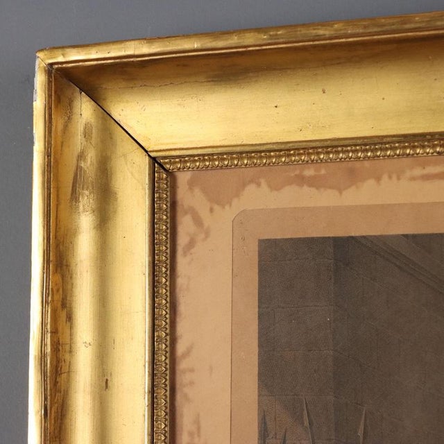 Empire Frame in Golden Fir For Sale - Image 4 of 11