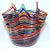 Murano Campanella Italy Art Glass Spiral Swirl Filigrana Fazzoletto Vase – 4¾" Exquisite Murano Campanella art glass vase,...