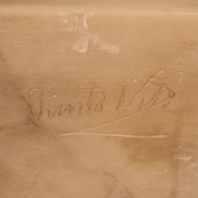 Stone Italian Artist, Figurative Sculpture, 1930, Marble For Sale - Image 7 of 13