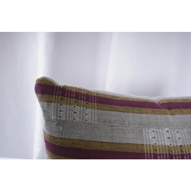 2010s Custom Kilim and Boho Decorative Pillows, Set of 3 For Sale - Image 5 of 5