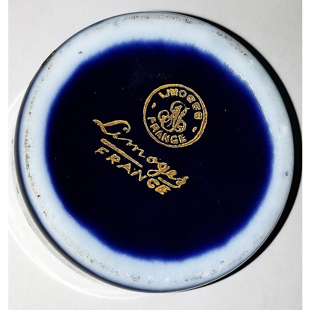 1950s 1950s Limoges Porcelain Trinket Box For Sale - Image 5 of 5