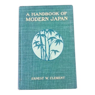 "A Handbook of Modern Japan" Early 1900s Hard Cover Book For Sale