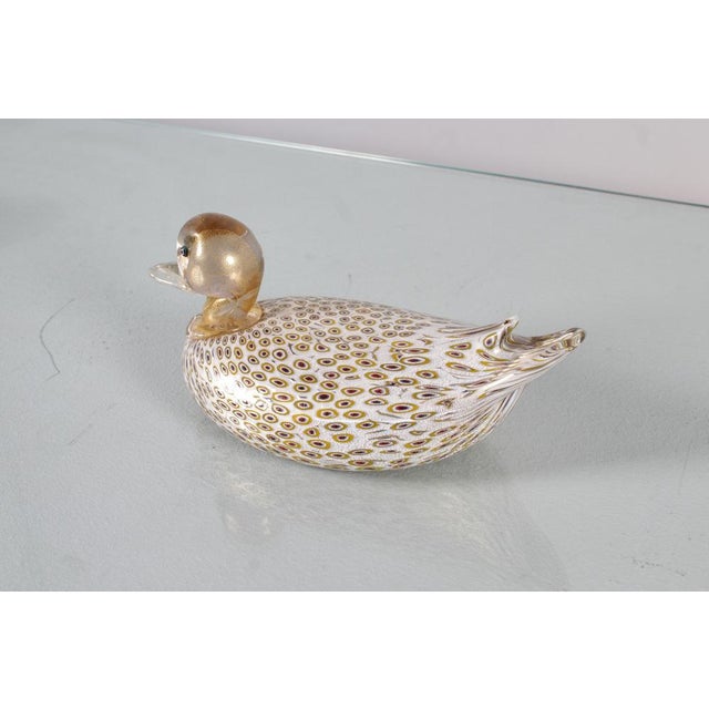 Murano Glass Duck attributed to A. Barbini, Italy, 1960s For Sale - Image 13 of 15