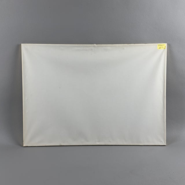 Nazzareno Vitali, Female Figures on the Beach, 1984, Mixed Media Painting For Sale - Image 10 of 13