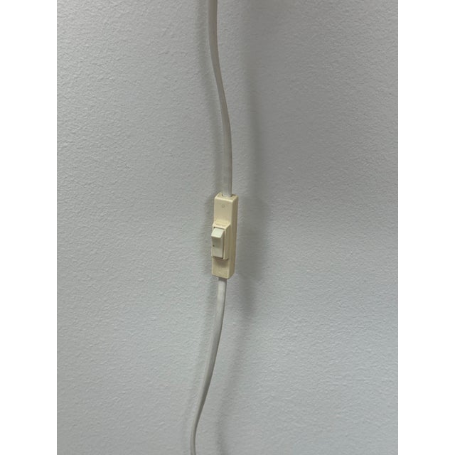 Wood 1970s Swedish Pine and Fabric Wall Lights Solbackens Svarveri - A Pair For Sale - Image 7 of 11