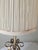 Gold Vintage Marble & Hobnail Glass Vanity Table Lamps, a Pair For Sale - Image 8 of 9