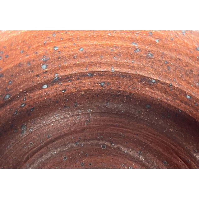Beige Mid-Century Modern Danish Studio Pottery Planter by Tue Poulsen Keramik for Luwasa, 1960s For Sale - Image 8 of 13