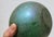 Green Glass Globe With Irridescent Crackle Surface Flash For Sale In New York - Image 6 of 11