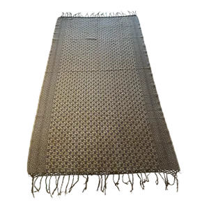 Usbekestan Blue Fabric Throw