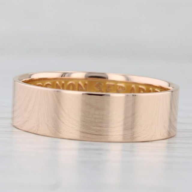 1920s Antique Scottish Rite 14th Degree Ring 14k Rose Gold Band Masonic Size 12 For Sale - Image 4 of 11