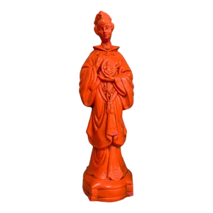 Mid-Century Quan Yin With Child Statue