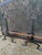 Black Early 20th Century Spanish Revival Fire Screen, Andirons and Poker Set - 4 Piece Set For Sale - Image 8 of 12