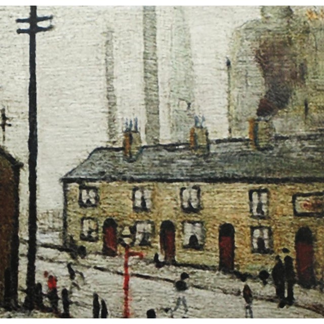 L S Lowry, Saturday Afternoon, Limited Edition Print, Framed For Sale - Image 16 of 18