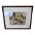 Original Mid Century Pastel Sketch Architectural Study Barn Framed 9x12 For Sale