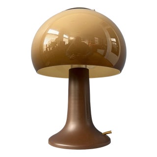 Vintage Space Age Mushroom Table Lamp from Herda For Sale