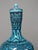 Vintage Vase in Painted Turquoise, 1950s For Sale - Image 4 of 17