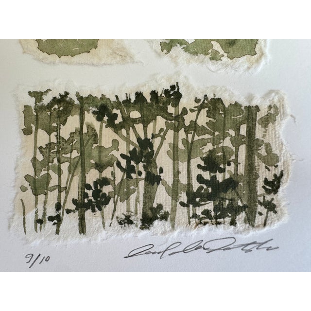 Contemporary Contemporary Laurel Dawn Watercolor Botanical Study, Framed For Sale - Image 3 of 5
