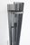 Set of Three Monumental Modernist Steel Rod Wall Sconces, Switzerland For Sale - Image 14 of 16
