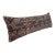 Authentic Persian Rug Cushion Cover – Hand Knotted Wool on Cotton Pillow Case -14'' X 42'' For Sale