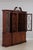 1980s Councill Craftsmen Flame Mahogany 4 Door Breakfront Bookcase For Sale - Image 5 of 16
