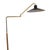 Mid-Century Modern Mid-Century Modern Italian Adjustable Floor Lamp with Original Black Metal Shade, 1960s For Sale - Image 3 of 5