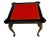 Queen Anne 1940s Vintage Queen Anne Style Mahogany Game Table For Sale - Image 3 of 6