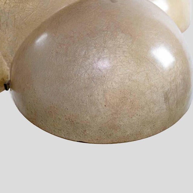 Metal Luna Table Lamp by Gianemilio Piero and Anna Monti, 1960s For Sale - Image 7 of 12