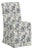 Slipcover for Stoffer Home x Cloth & Company for Lindy Dining Chair in Bird Toile Navy For Sale